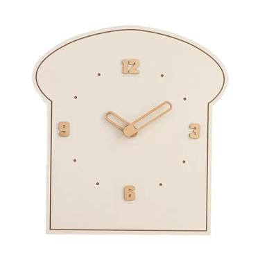 Imagem de Relógio de parede, design simples, relógio de madeira, relógio de parede, moderno, sala de estar, quarto, estudo, arte de parede, relógio para decoração de casa