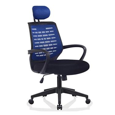 Imagem de Cadeiras de secretária de escritório cadeira de escritório cadeira de computador de altura ajustável com apoio de braços cadeira de secretária confortável respirável silencioso polias cadeiras