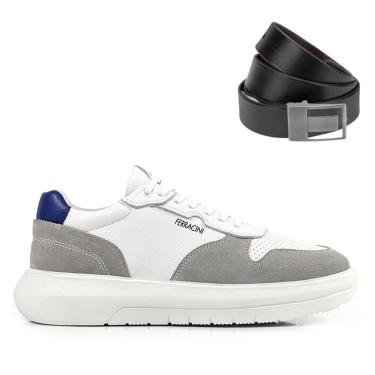 Imagem de Kit Sapatênis Ferracini Energy Masculino + Cinto