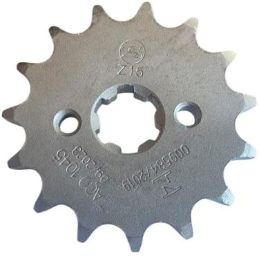 Imagem de Pinhão 15 Dentes Biz 100 110 125 Pop Web Dream Aço 1045