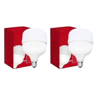 Imagem de 2 Lâmpada Bulbo Led 50w Fria 6500k E27