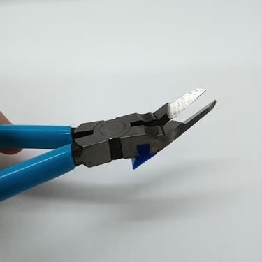 Imagem de IOppWin Alicate de clipe de painel, alicate de corte diagonal multiuso com lâminas de aço inoxidável e alças de borracha, ferramenta de remoção de fixador para clipes de painel de porta de carro e rebites de plástico