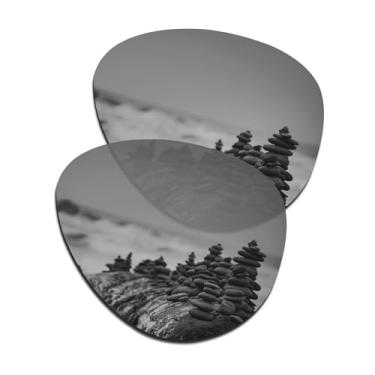 Imagem de SmartVLT Lentes de substituição de titânio prata unissex para óculos de sol Ray-Ban Aviator RB3025 55 mm