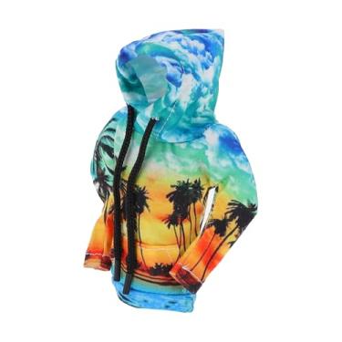 Imagem de Capa universal de 11 x 15 cm/4,33 "x5,91" para botão de mudança de marcha, decoração de manípulo, protetor de manopla de poliéster, 1 peça, coqueiro, estilo amarelo