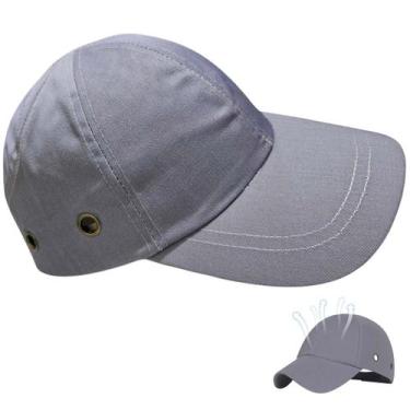 Imagem de Bone com Capacete EPI Obra Construçao Segurança Casquete Reparo Conser