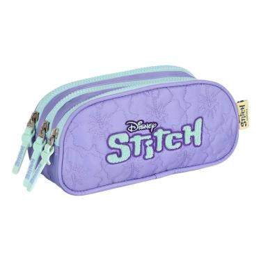 Imagem de ESTOJO ESCOLAR TRIPLO JUVENIL STITCH PASTEL - LUXCE-Unissex