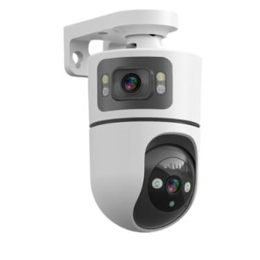 Imagem de RecorGood Câmara de Segurança WiFi PTZ QW2, Lente Dupla, Rastreamento Automático, Visão Noturna, Áudio Bidirecional, Detecção de Movimento, 12.5x8.7cm, Branco Yoosee