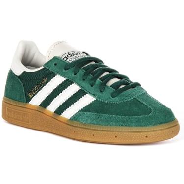 Imagem de adidas Tênis masculino Handball Spezial, Verde universitário/branco nuvem, branco giz, 38