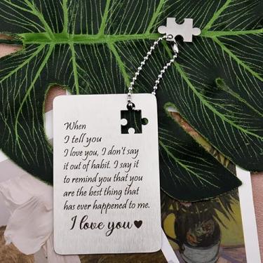 Imagem de Presentes para marido eu te amo para ele, namorado, presente de dia dos namorados, presente para namorada, esposa, presentes de aniversário para noiva, noivo, cartões de dia dos namorados para esposa