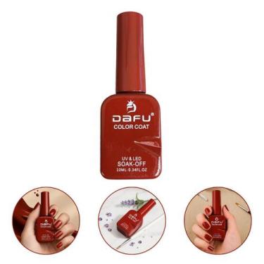 Imagem de 1 Esmalte Em Gel Para Unhas 10ml Secagem Na Cabine UV/LED - - Dafu, Co