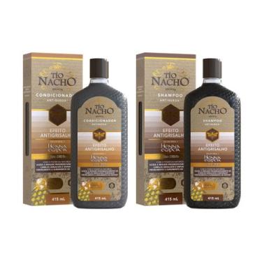 Imagem de Kit Tío Nacho Shampoo & Condicionador Antigrisalho 415ml - Tio Nacho