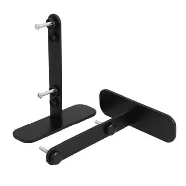 Imagem de CHILDWEET Organizador de suporte de mesa com 2 peças, design que economiza espaço para espaços de trabalho modernos, prateleira vertical para artesanato e jogos, elegante suporte de painel de