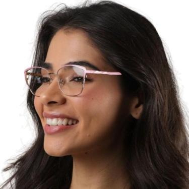 Imagem de Armacao Oculos Grau Feminino  Kallblack Af6684