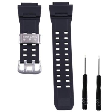 Imagem de Czjiaqh Pulseira de relógio masculina de resina compatível com Casio G Shock 10455201 GW9400 GW-9300 G-9200 para esportes ao ar livre à prova d'água de borracha acessórios femininos