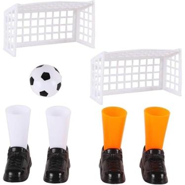 Imagem de Conjunto de jogo de futebol de dedo com dois gols para presentes de festa de clube de fãs - produtos de futebol, jogos de futebol, futebol de brinquedo