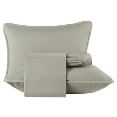 Imagem de Jogo de Cama Queen Altenburg Malha Fio Penteado 100 Algodão 4 Peças Ci