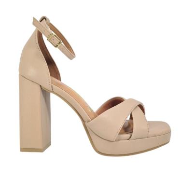 Imagem de Sandália Feminina Vizzano Salto Alto Meia Pata 6551.103