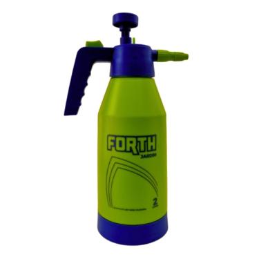 Imagem de Pulverizador de Alta Pressão Verde 2 Litros PVC e Borracha 36cm x 12.5cm Bomba de Pressão Manual para Jardinagem e Limpeza