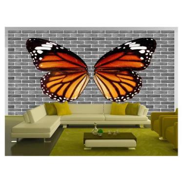 Imagem de Papel De Parede 3D Arte Asas Selfie Insta Cores 3,5M Tra441 - Você Dec