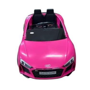 Imagem de Carro Elétrico Infantil com Controle Remoto, Rosa, 6V/12V, Luzes LED, Entrada USB, MP3, Capacidade 25kg, 106x54x35cm, Para Crianças 2-7 Anos