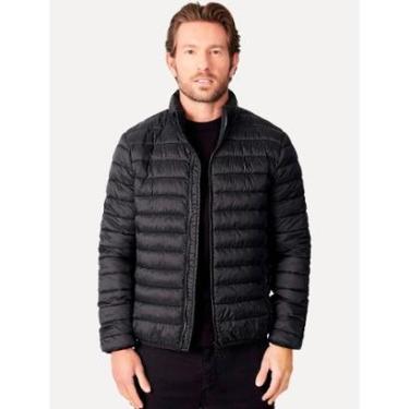 Imagem de Jaqueta Reserva Masculina Puffer Downtown Woodpecker Preta-Masculino