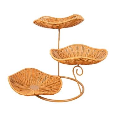 Imagem de Ｂｅｓｇａ Cesta de frutas decorativa e portátil para armazenar frutas e legumes, ideal para casa, restaurante hotel.