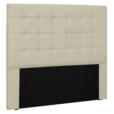 Imagem de Cabeceira Estofada Cama Box Casal Queen Size 160cm Bege