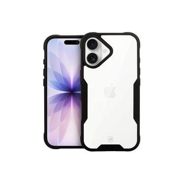 Imagem de Capa para iPhone 17 - Dual Shock Sense Preta - Gshield