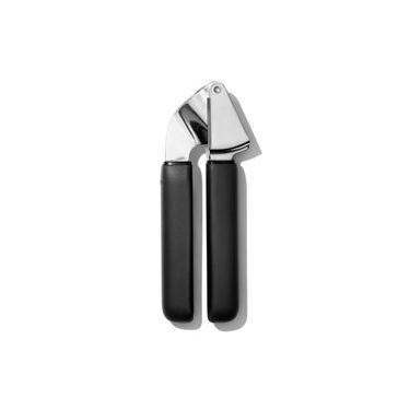 Imagem de Espremedor de Alho em Aço Inox Good Grips 23cm OXO Preto