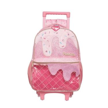Imagem de Mochila de Rodinhas Pacific Com Alça Pack Me Gelato Rosa