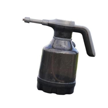 Imagem de Generic Pulverizador de espuma elétrico de 2,5L para lavagem de carros, frasco de pulverização elétrico portátil multifuncional recarregável para lavagem de, Cinza Preto