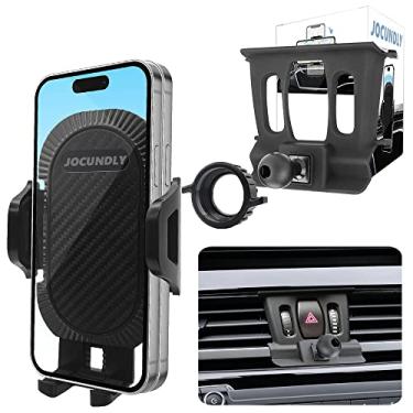 Imagem de JOCUNDLY Suporte de telefone de carro para BMW X1 2016-2022 e BMW X2 2018-2023 [compatível com capa grossa] Suporte de navegação celular para ventilação de ar acessórios automotivos, todos os