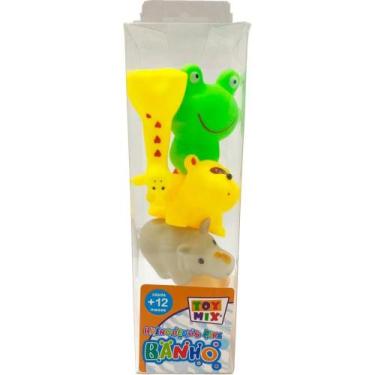 Imagem de Brinquedo para Bebê de Banho com 5 Peças Coloridas - TK Shopping