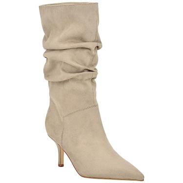 Imagem de NINE WEST Bota feminina Mycki cano médio, Cinzento-acastanhado 110, 9