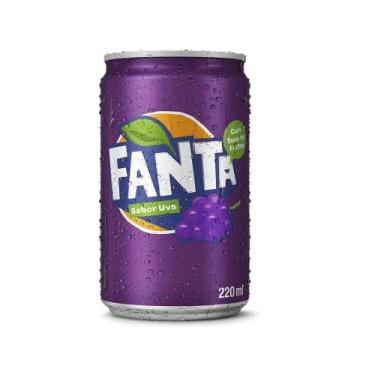 Imagem de Refrigerante Uva Fanta Mini Lata 220ml