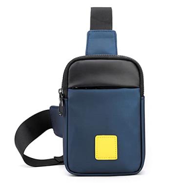 Imagem de Bolsa de Peito Nylon para Homens com Cinto Ajustável Transversal Um Ombro