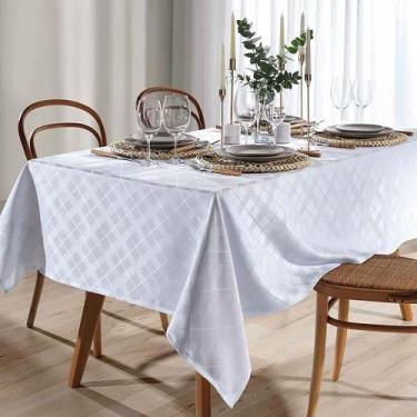 Imagem de Toalha de mesa 4 lugares Quadrada Requinte 1,60m x 1,60m - Dohler - DO