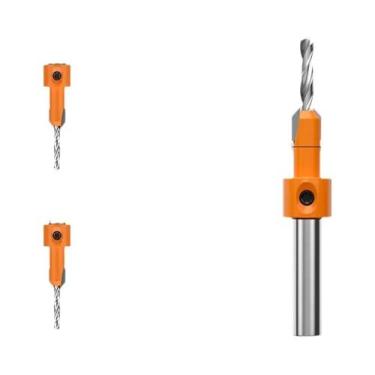 Imagem de Broca Escareadora HSS De 8mm Com Haste Para Extrator De Parafusos, Fer