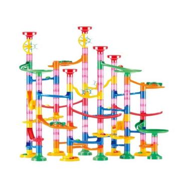 Imagem de Blocos De Montar Para Crianças, Pista De Corrida Em 3D, Brinquedo De L