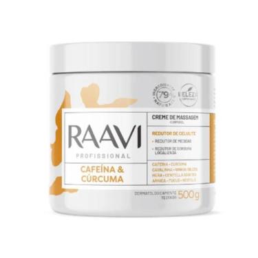 Imagem de Creme De Massagem Raavi Cafeina e Curcuma 500g