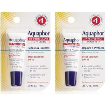 Imagem de Bálsamo labial Aquaphor Lip Repair Lip Repair SPF 30 10 ml (pacote com