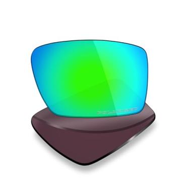 Imagem de Mryok Lentes de reposição polarizadas Plus para óculos de sol Costa Del Mar Blackfin, HD Polarized, proteção UV, resistente a impactos e ajuste perfeito - Verde esmeralda
