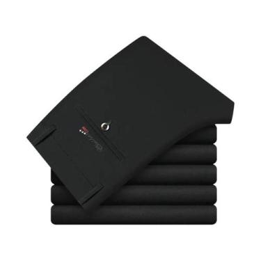 Imagem de Bermudas Masculinas Casuais Finas De Verão Com Elástico, Estilo Social