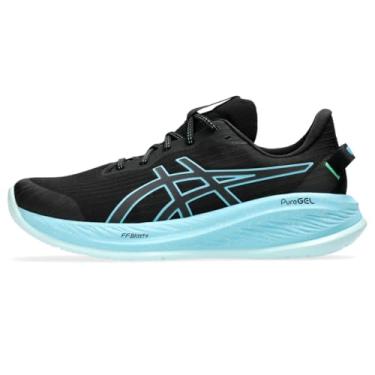 Imagem de ASICS Tênis de corrida masculino Gel-Cumulus 26, Lite-show/Ciano brilhante, 43