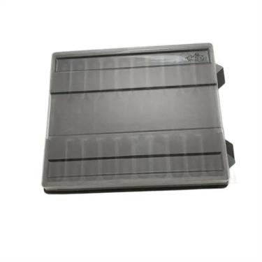 Imagem de AXPTI Caixa transparente para armazenamento de canetas-tinteiro, caixa organizadora para colecionadores, 10 canetas, estojo de exibição de plástico