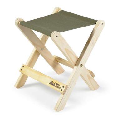 Imagem de Banco Dobrável Camping Madeira e Verde - Modern