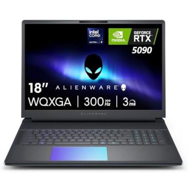 Imagem de Dell Alienware 18 Area-51 Laptop para jogos 18 polegadas 2,5K WQXGA tela antirreflexo (Intel Ultra 9 275HX, GeForce RTX 5090, 64GB DDR5, SSD PCIe 2TB, Wi-Fi 7, KYB retroiluminado, Bluetooth 5.4