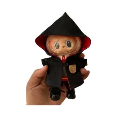 Imagem de Boneca Labubu De 17cm, Traje Fashionável Da Academia De Magia, Capa, R