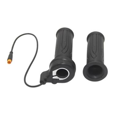 Imagem de Baoblaze Kit de acelerador de 3 pinos para bicicleta elétrica com manoplas para guidão, peças de adaptação para patinete elétrico, acelerador de velocidade