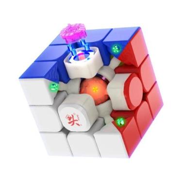 Imagem de Cubo Mágico Magnético Pro+ 3X3 Maglev NOVO DAYAN Guhong Spring Cubo Má
